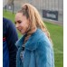 Ted Lasso Keeley Jones Blue Fur Jacket Ted Lasso Keeley Jones Blue Fur Jacket
